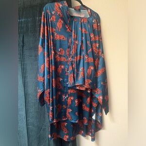 Dressed in Lala Satin Playsuit